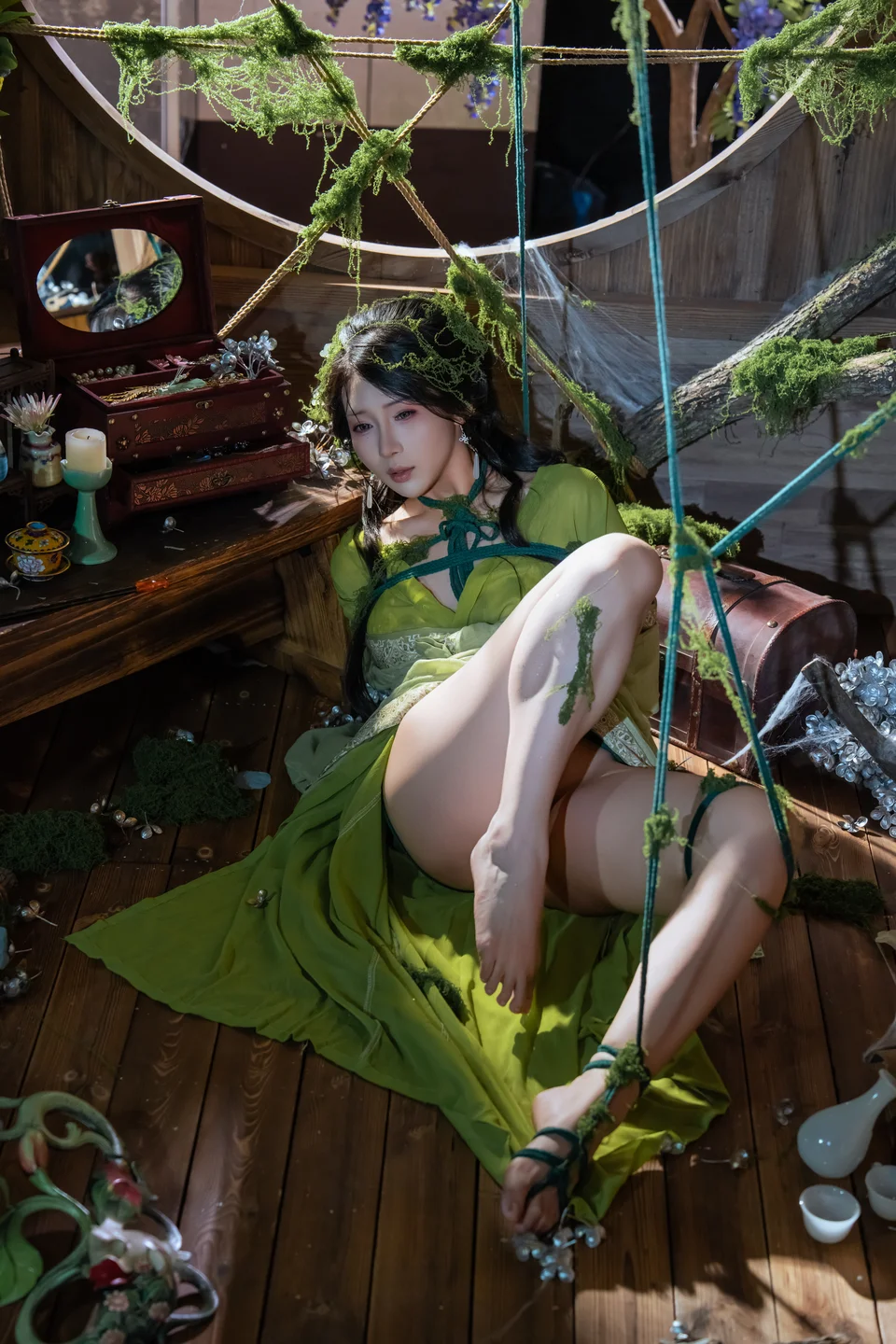 云溪溪 - &奶桃桃 苔缚 [93P,1V-3.38GB] tg@simisebaisi 【丝足阁】018.webp